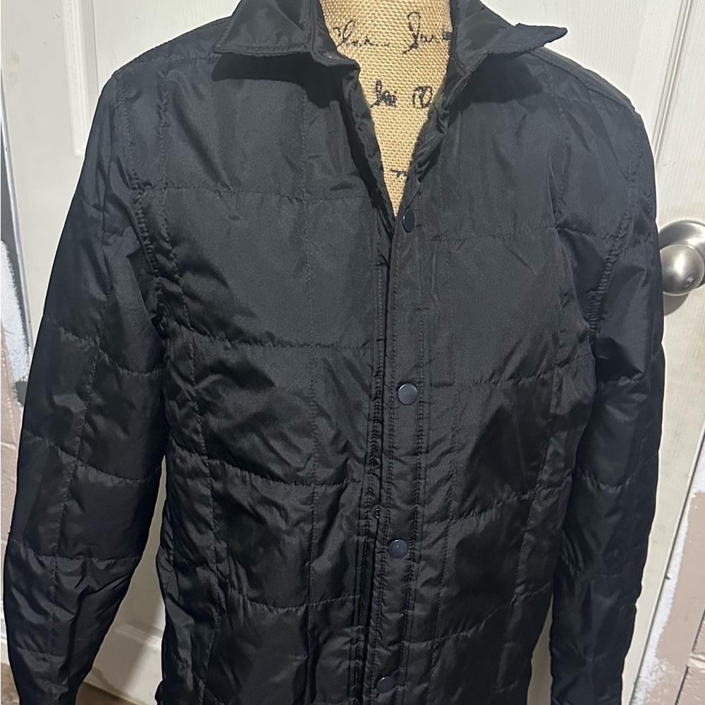 Old Navy Men's Black Puffer Jacket